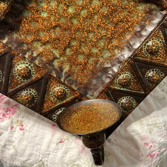 Bronze/Brown Colored Candle Holder Wall Decor from Home Goods Store. - Picture 2 of 10